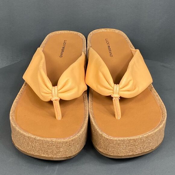 LUCKY BRAND Women's Lellina Platform Sandals size 10 (new without box) - Picture 5 of 9